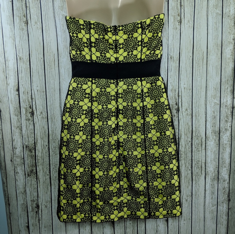 Cynthia Steffe Britney lace strapless dress - 2 - Picture 2 of 8